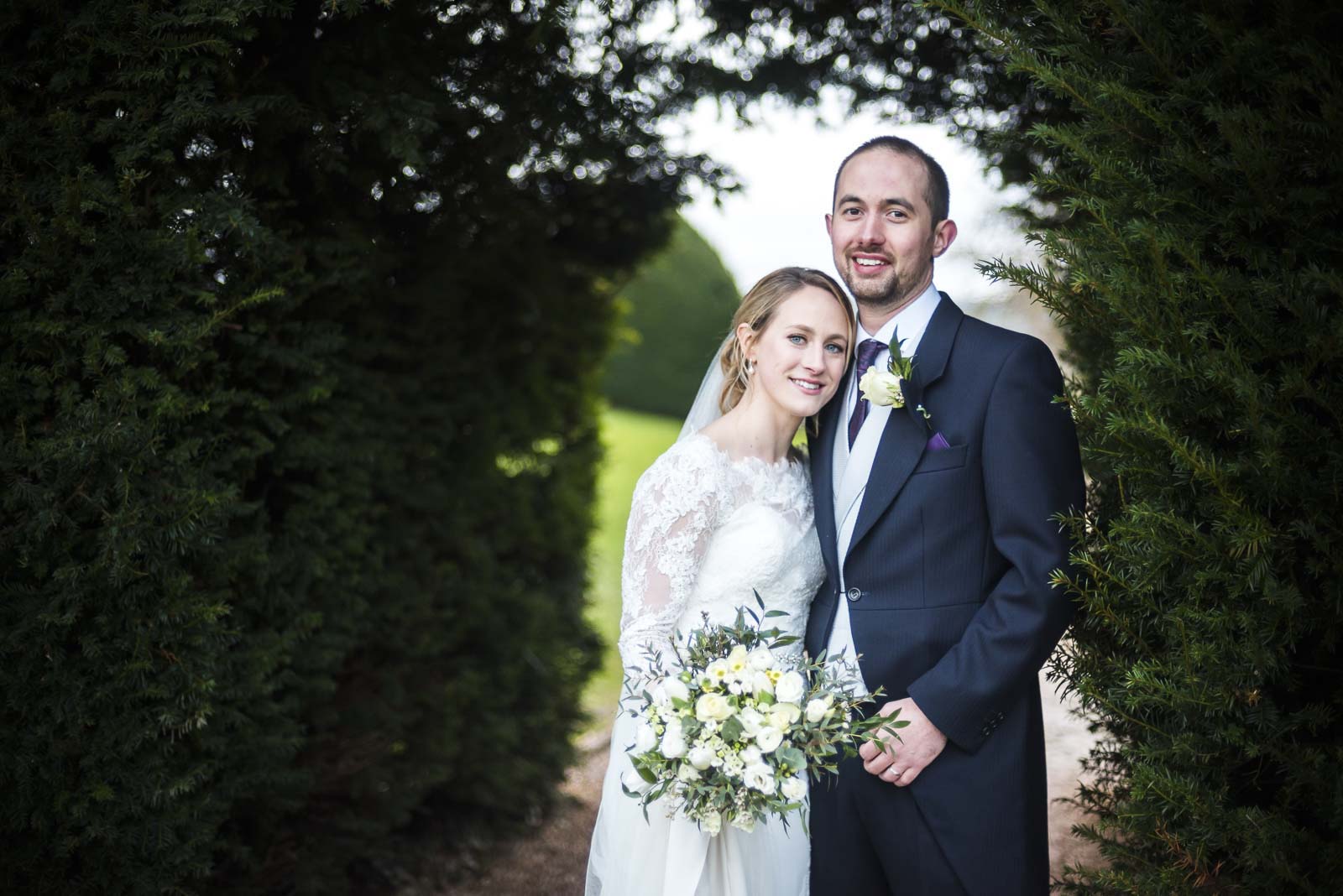 The beautiful couple at Sudeley Castle